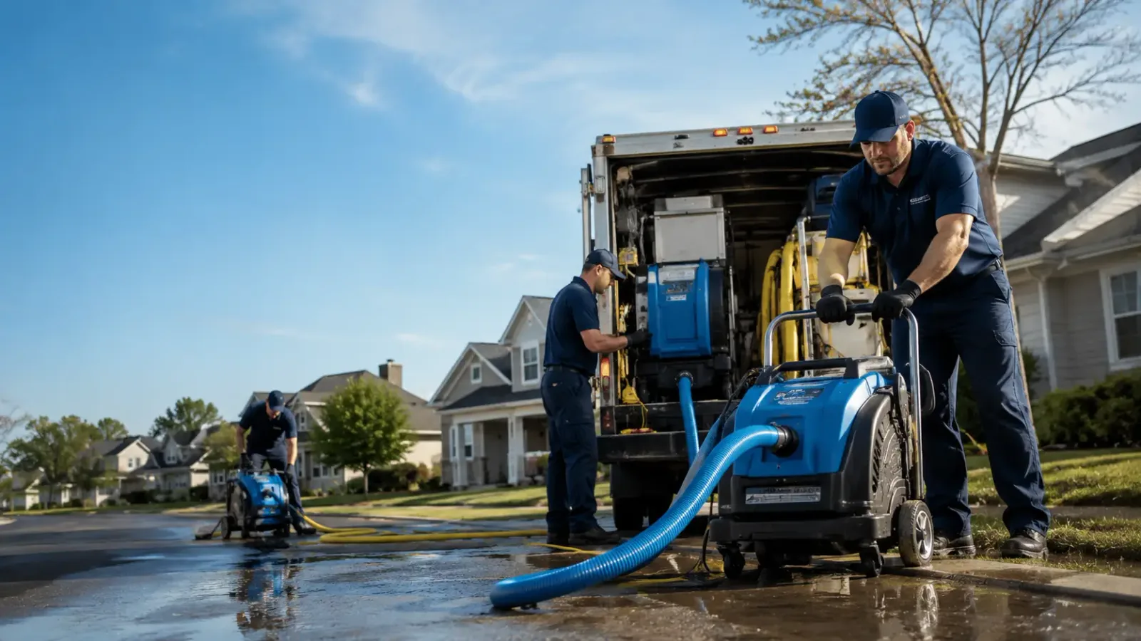 Flood Damage Cleanup in Runge, TX